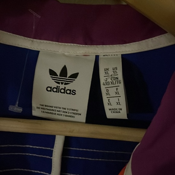 RARE Adidas Color Block Jacket - Picture 4 of 5